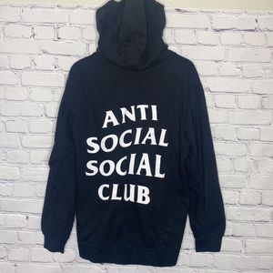 Anti Social Social Club Assc Mind Games Zip-up Hoodie